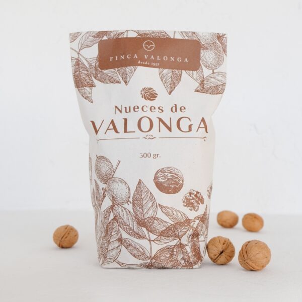 Nueces de Valonga Mondadas 500 grs de Finca Valonga