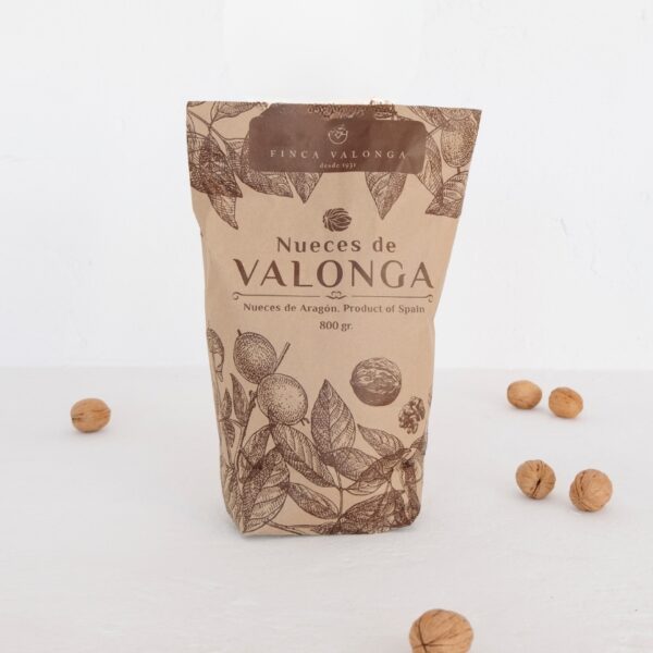 Shelled Valonga Walnuts 800 grs from Finca Valonga
