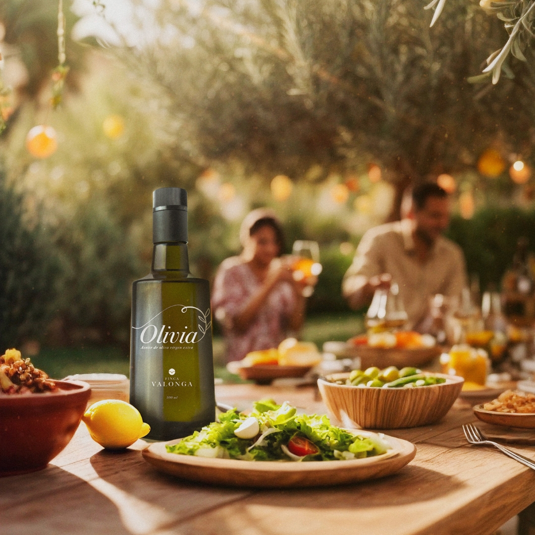 Extra virgin olive oil from Finca Valonga